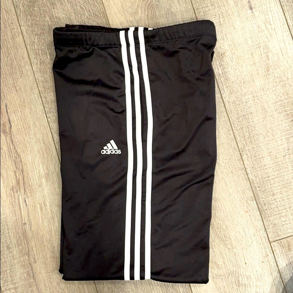 Adidas Men’s Black Athletic Pants Sz Medium